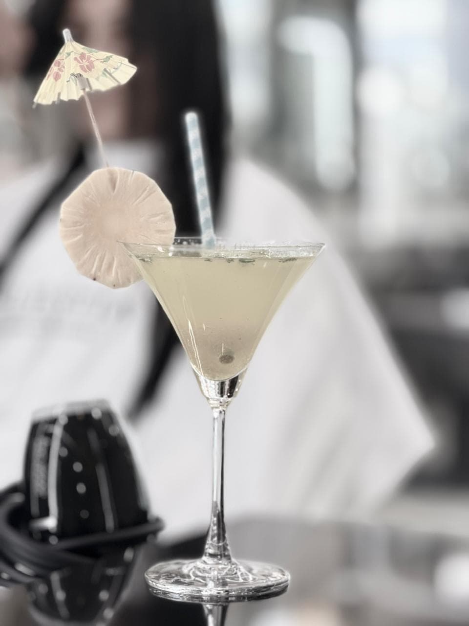 A signature welcome refreshment